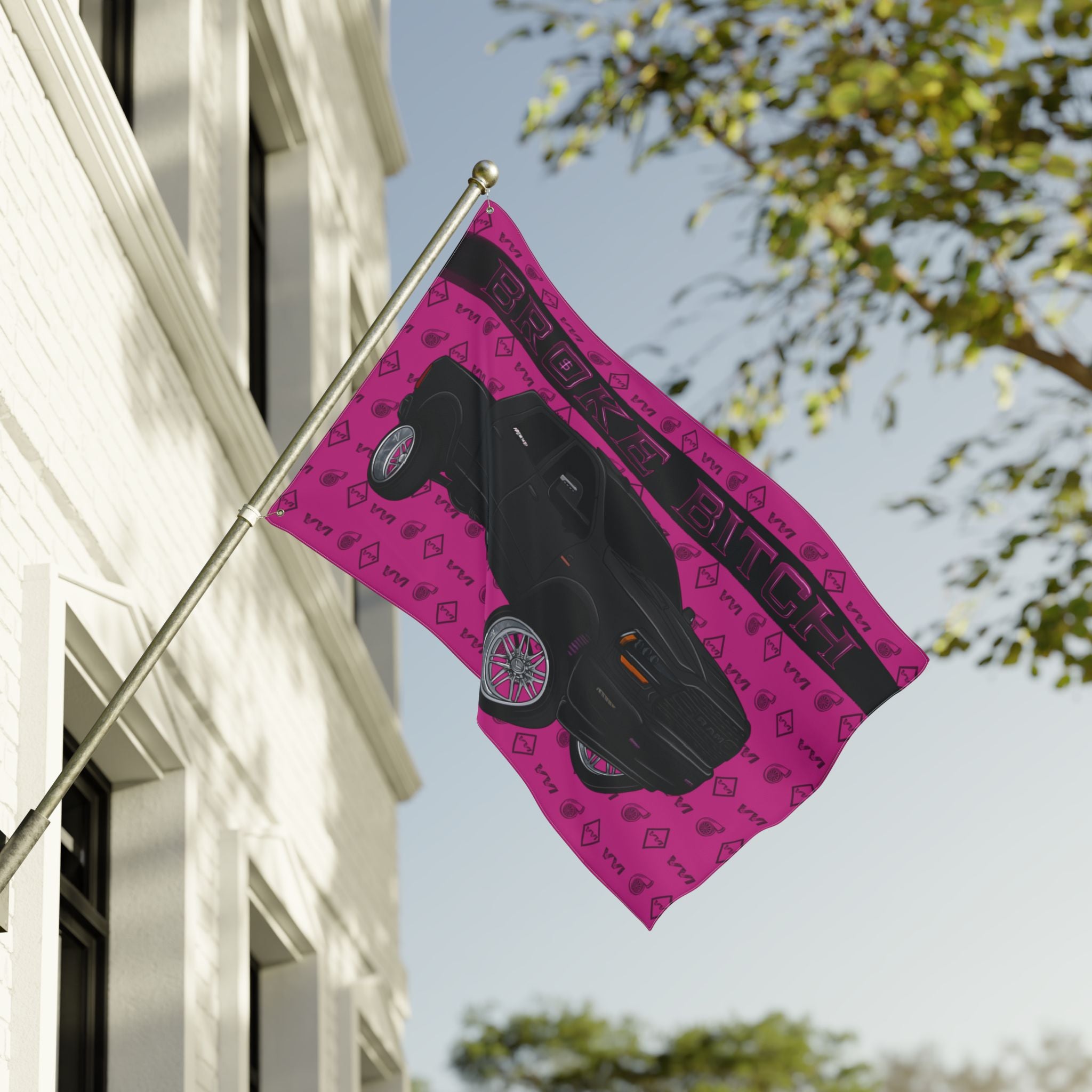 Broke Bitch Brookes Flag