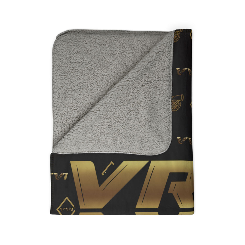 Diamonds & Gold + VroomVroom BLWP • Sherpa Blanket