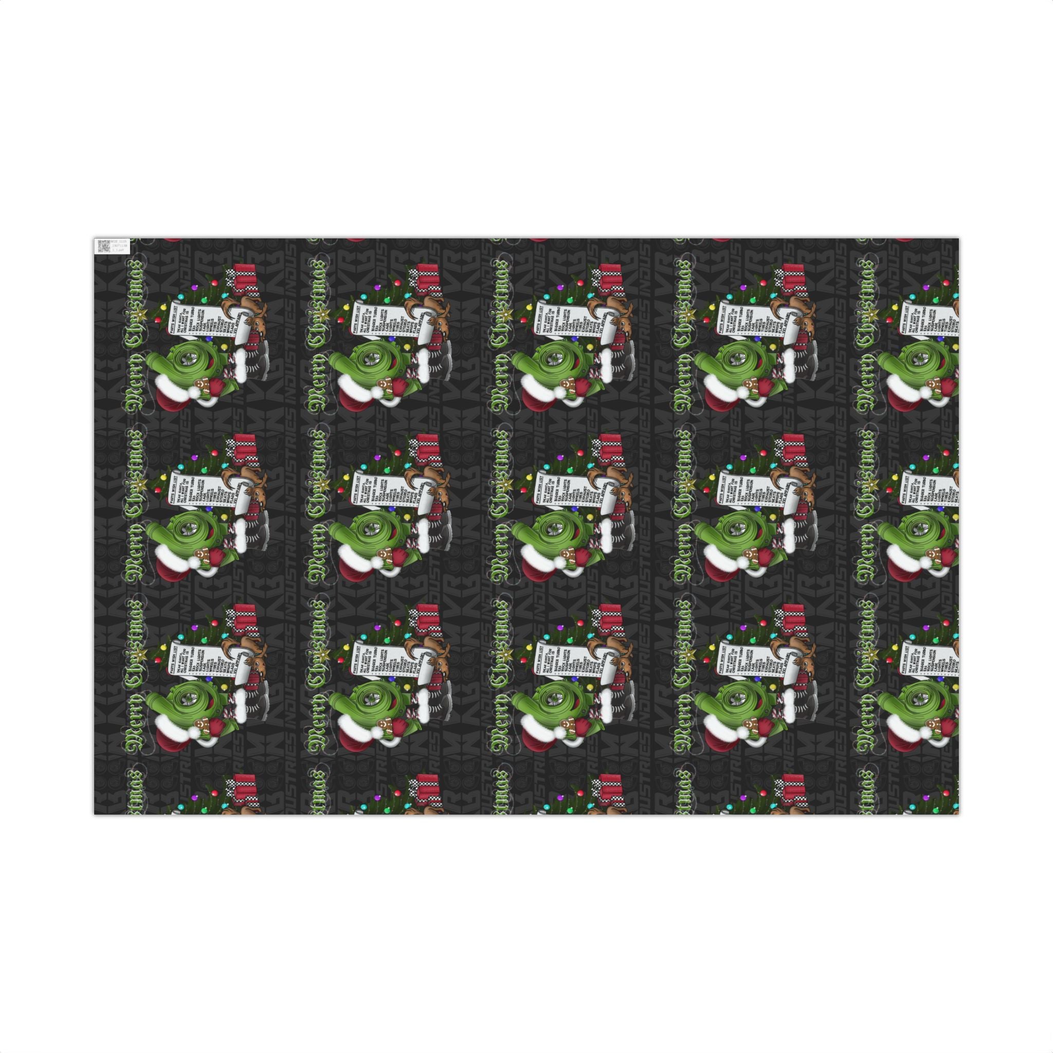 Vroomie SxS Christmas Wrapping Paper