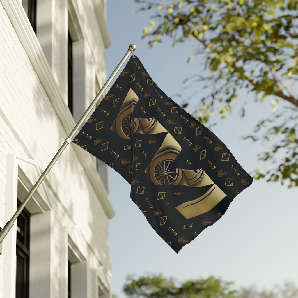 VVI • Diamonds & Gold + Black  (Same) Flag