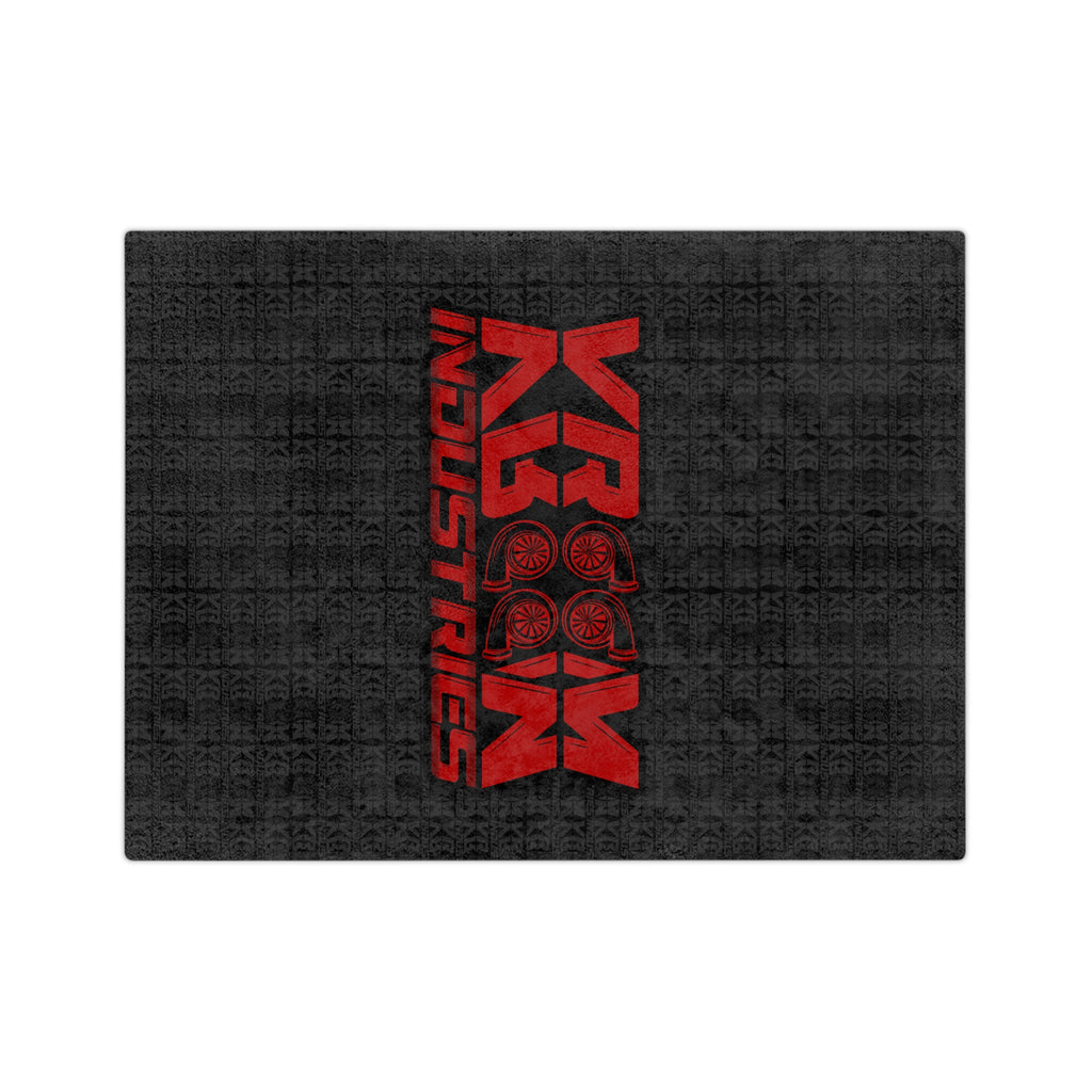 VroomVroom • Red & Black • Microfiber Blanket