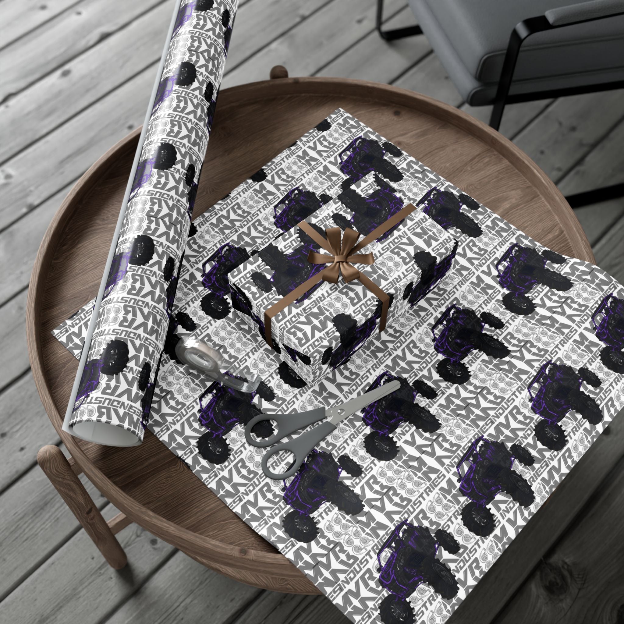 Purple SXS • Wrapping Paper