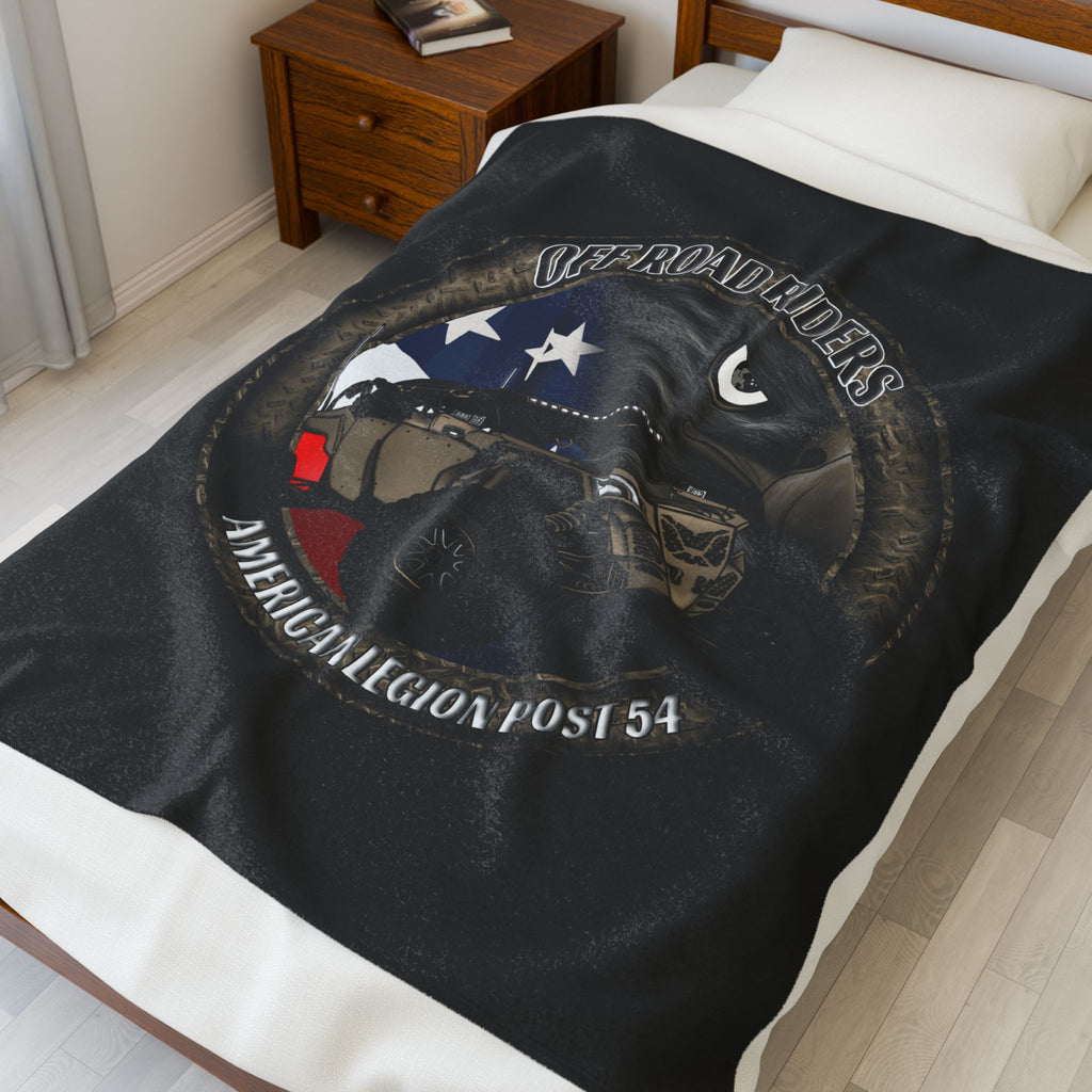 ALP54ORR • Velveteen Plush Blanket