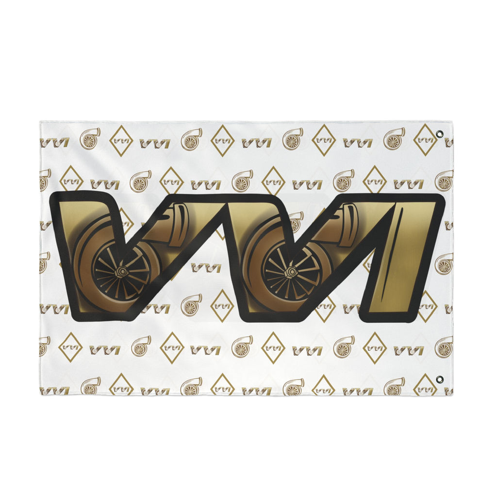 VVI • Diamonds & Gold + White (Same) Flag