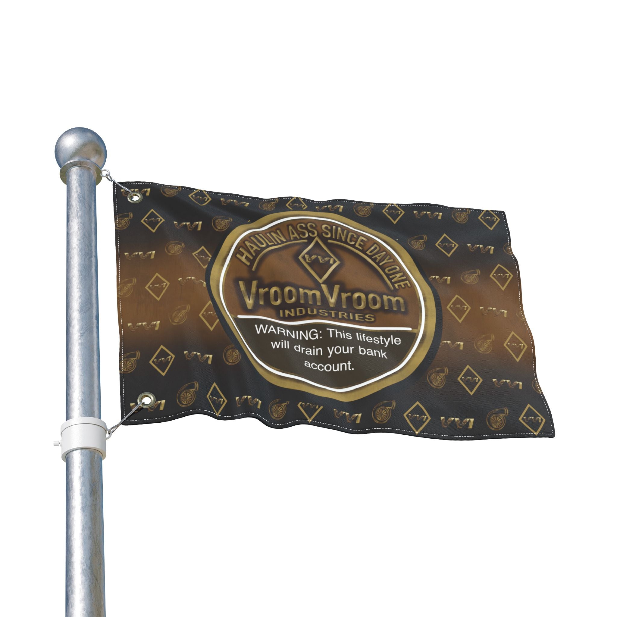 Dip & Haulin Ass Flag