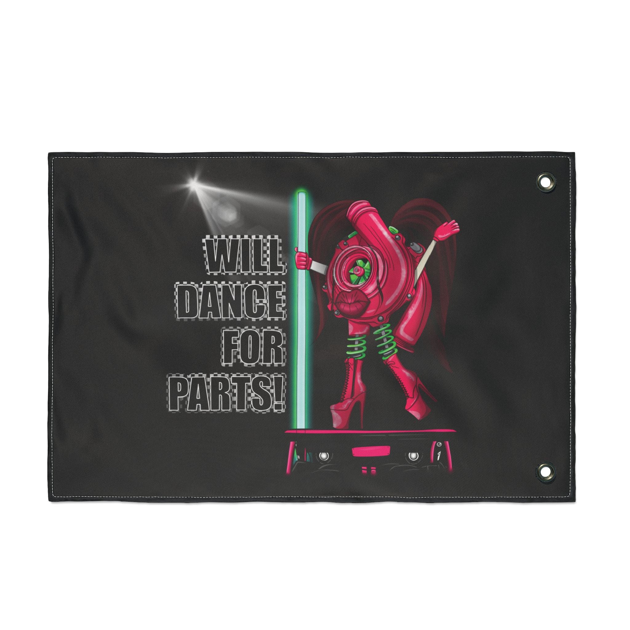 Will Dance For Parts Flag (Same)