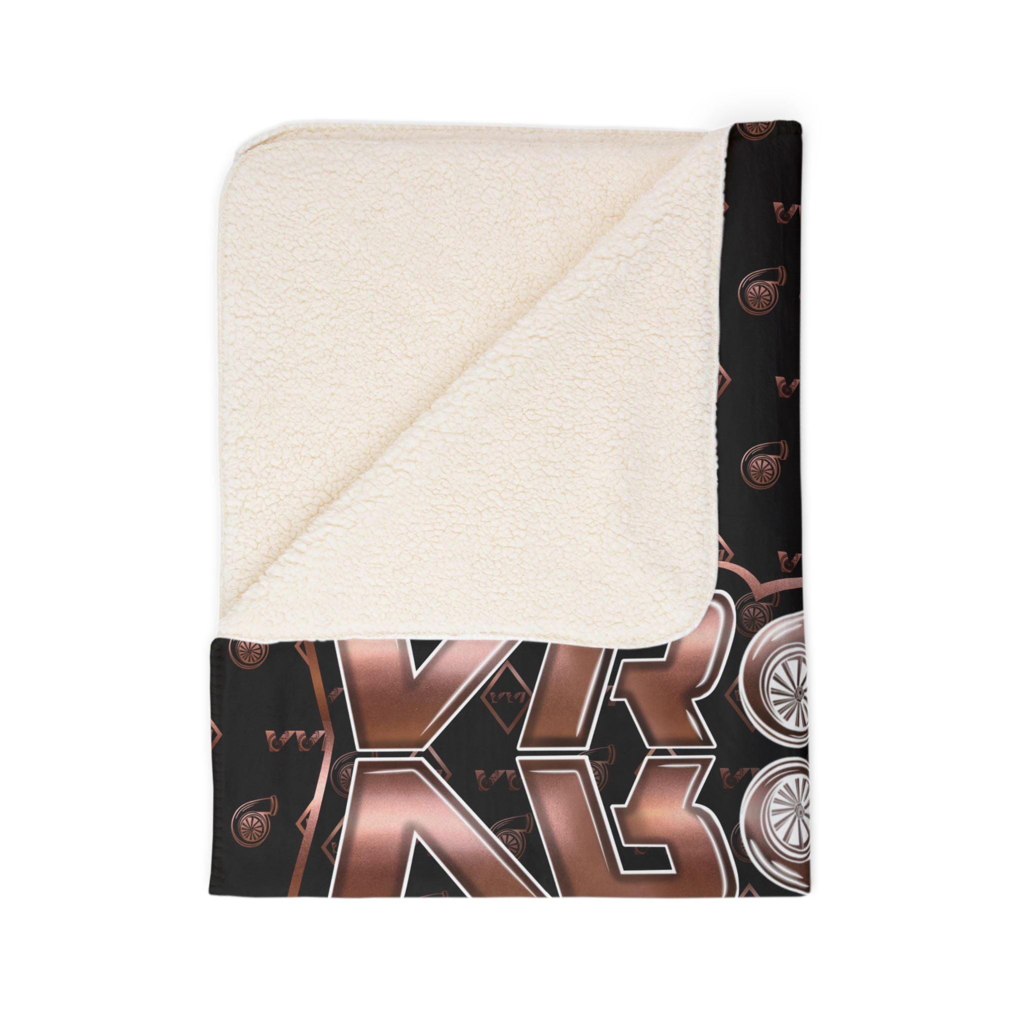VroomVroom Rose Gold • Sherpa Blanket