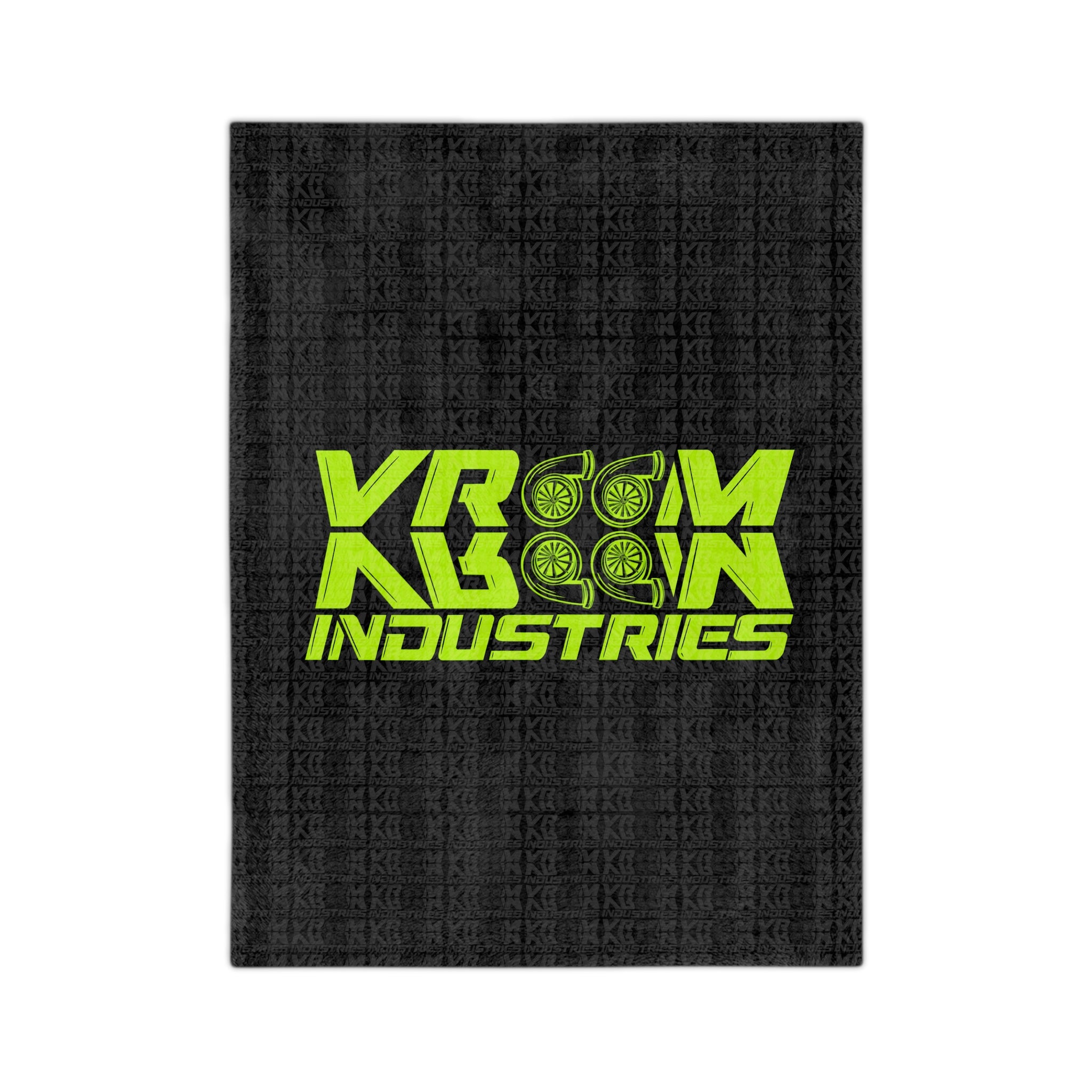 VroomVroom • Yellow-Green • Microfiber Blanket