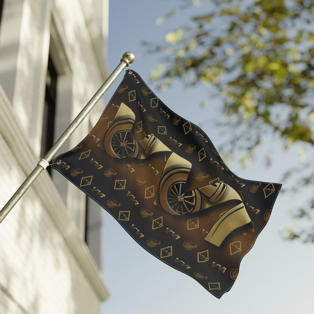 Dip & Haulin Ass + VVI  (Passenger Side) Flag