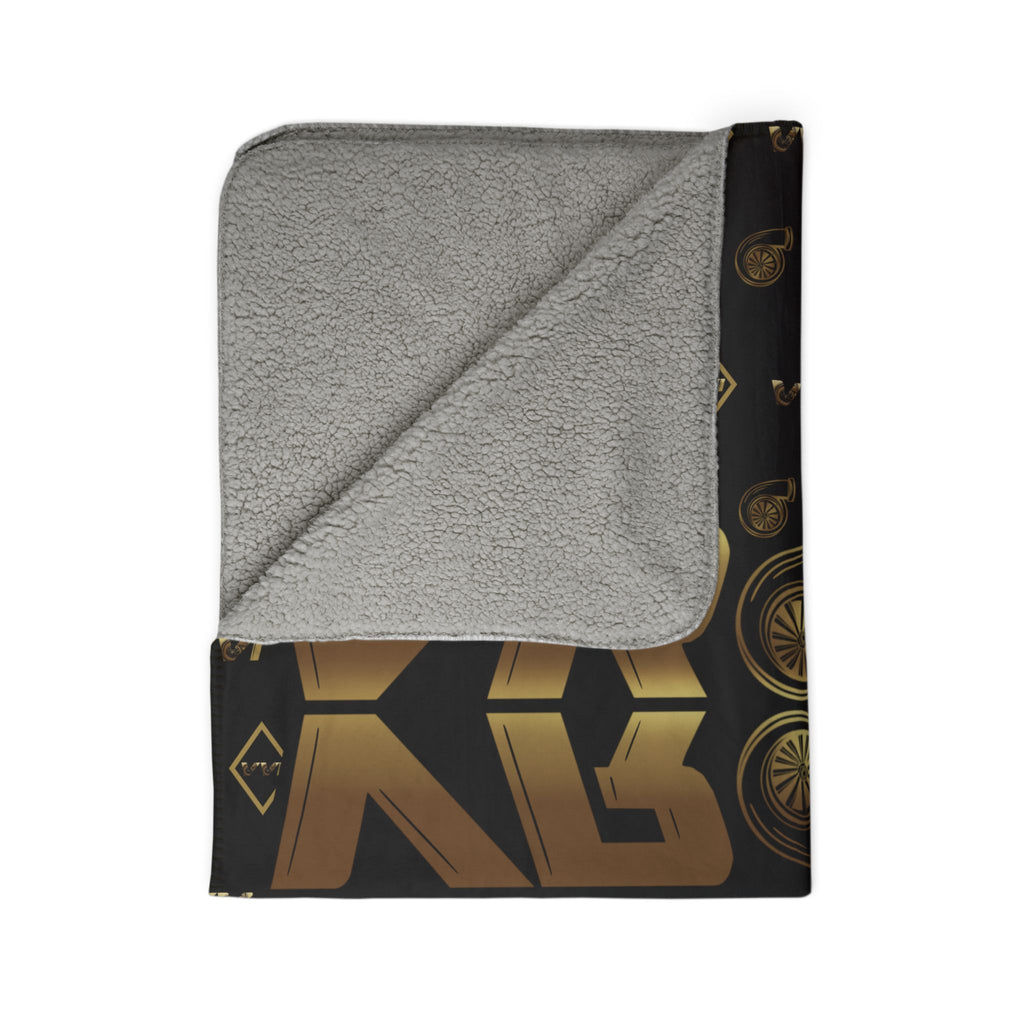 Diamonds & Gold + VroomVroom BLWP • Sherpa Blanket