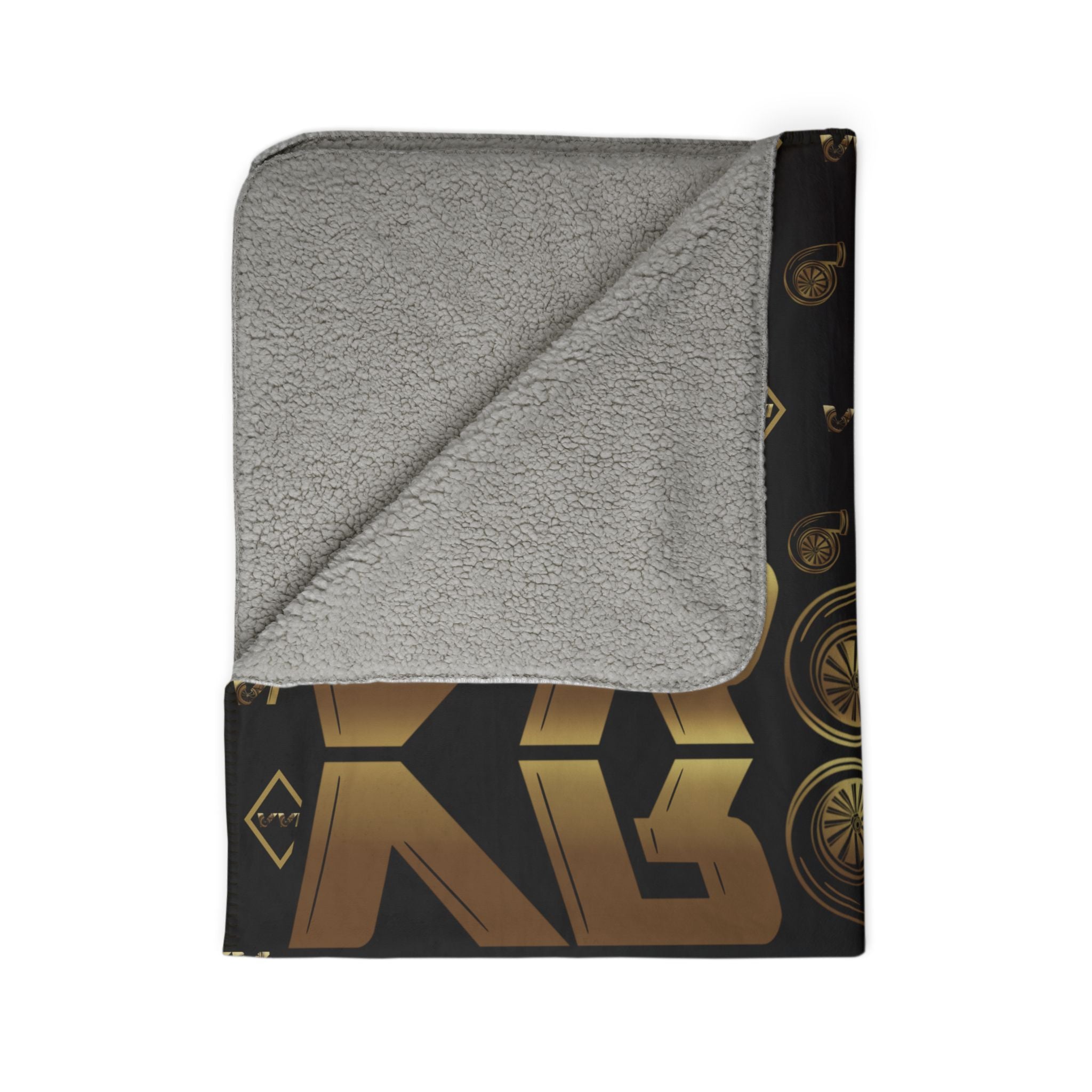 Diamonds & Gold + VroomVroom BLWP • Sherpa Blanket