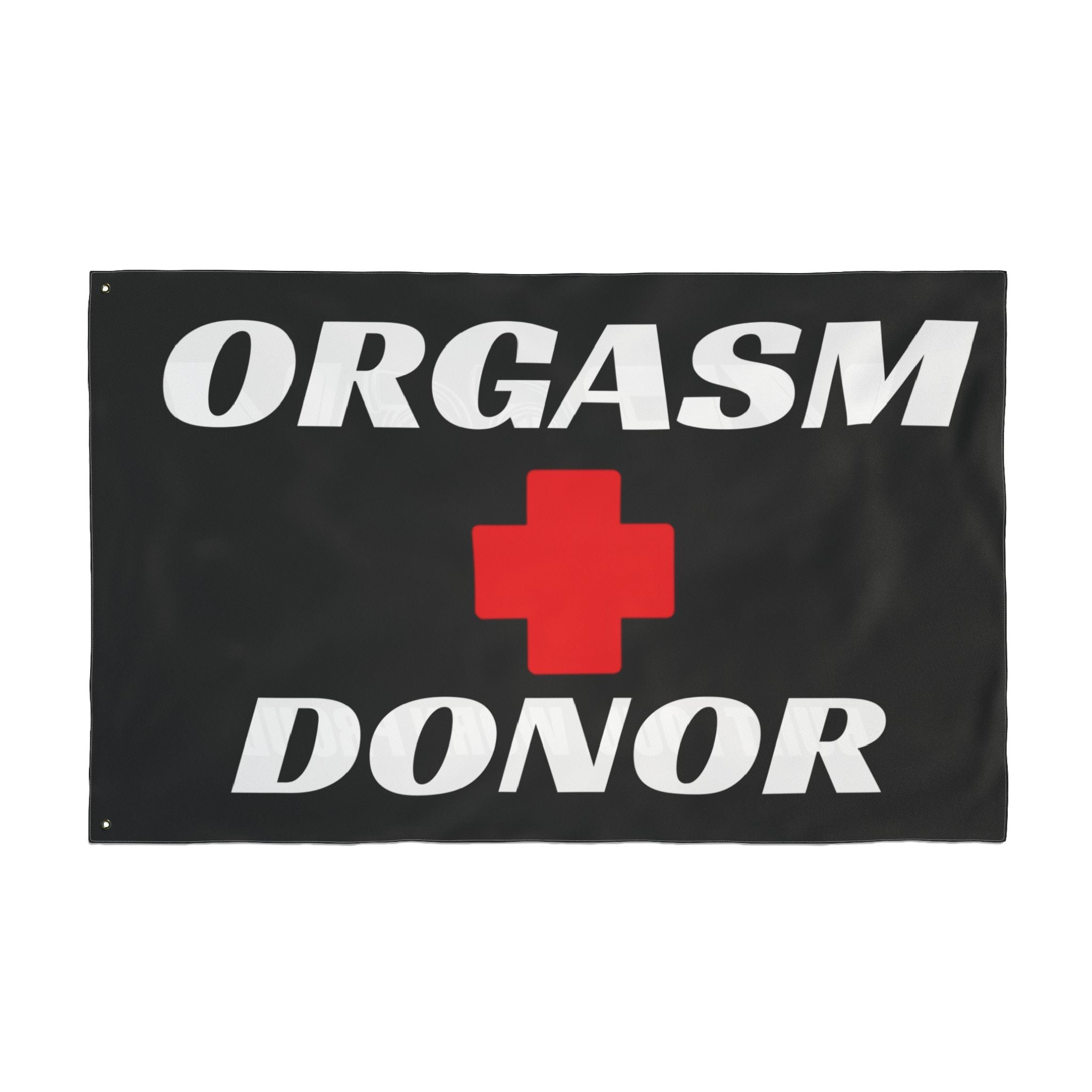 Orgasm Donor + VroomVroom BLWP (Drivers Side) Flag