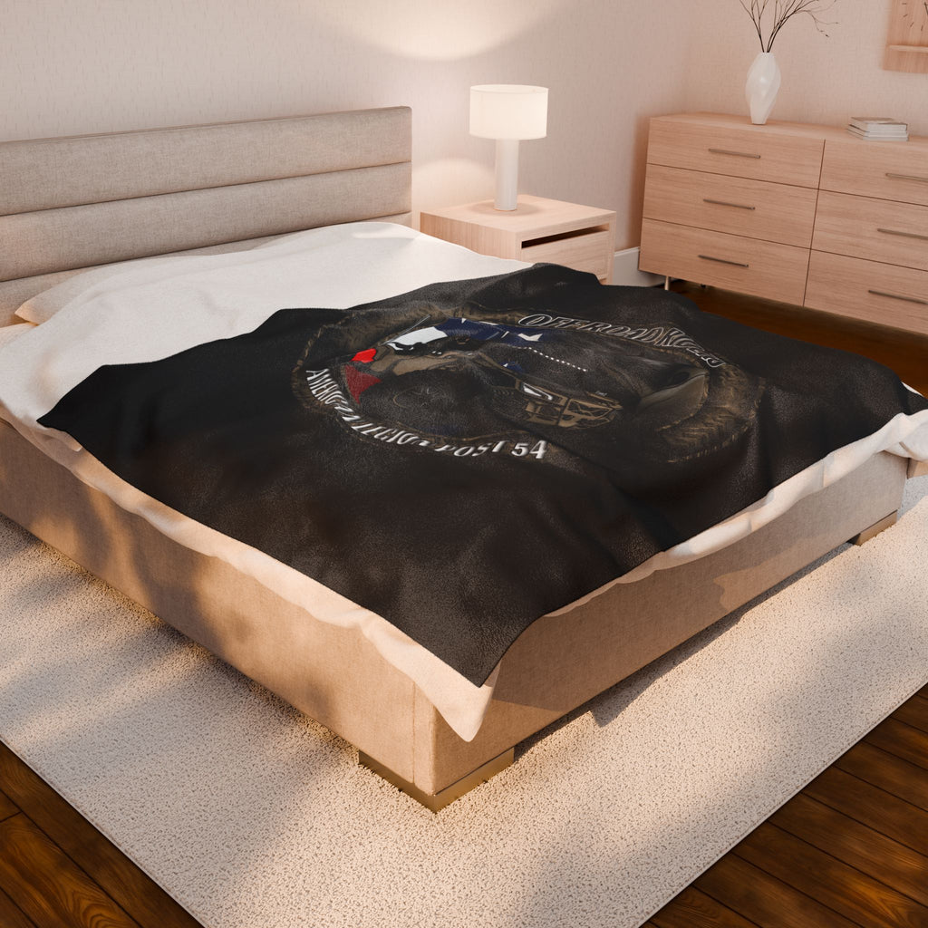 ALP54ORR • Velveteen Plush Blanket