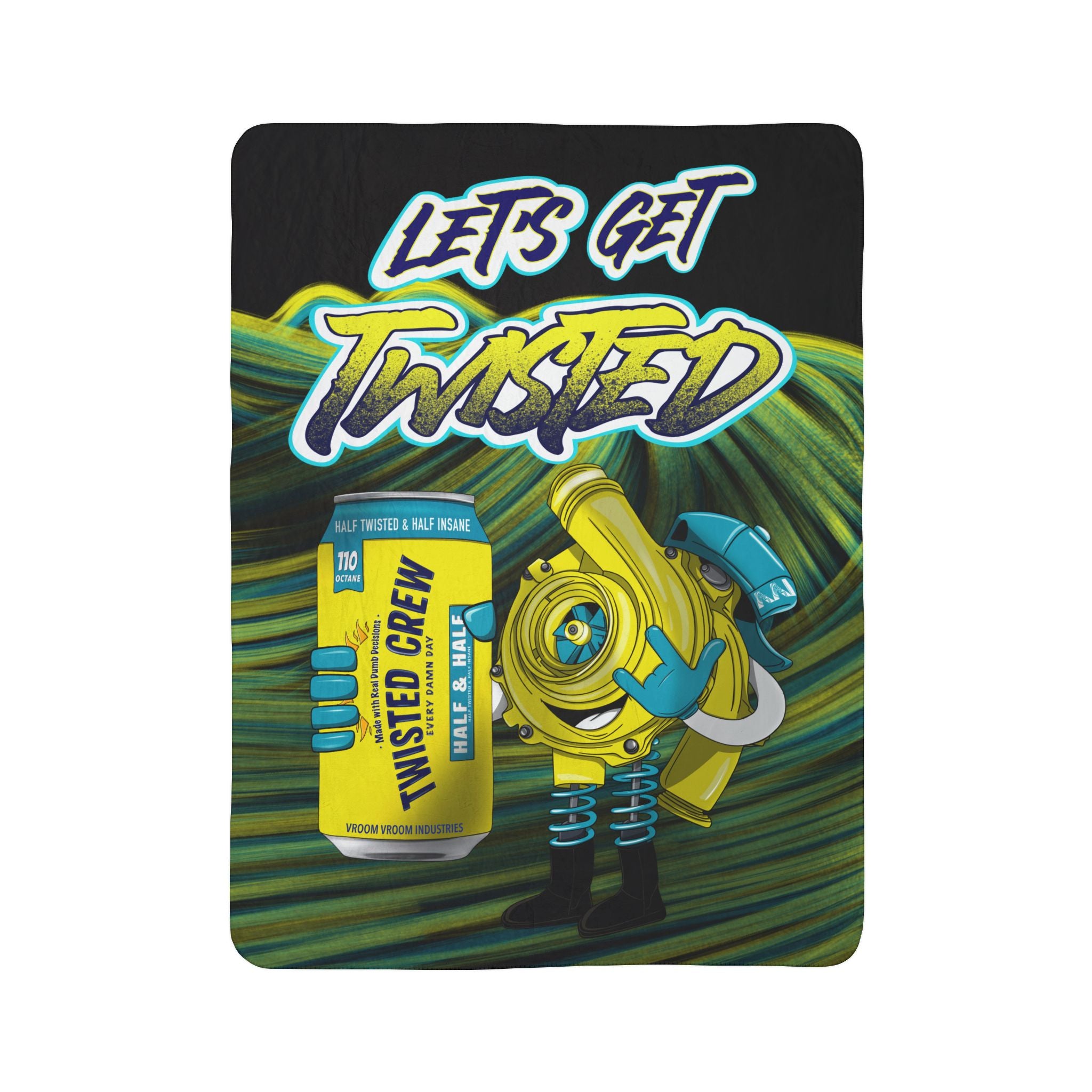 Twisted Crew • Sherpa Blanket