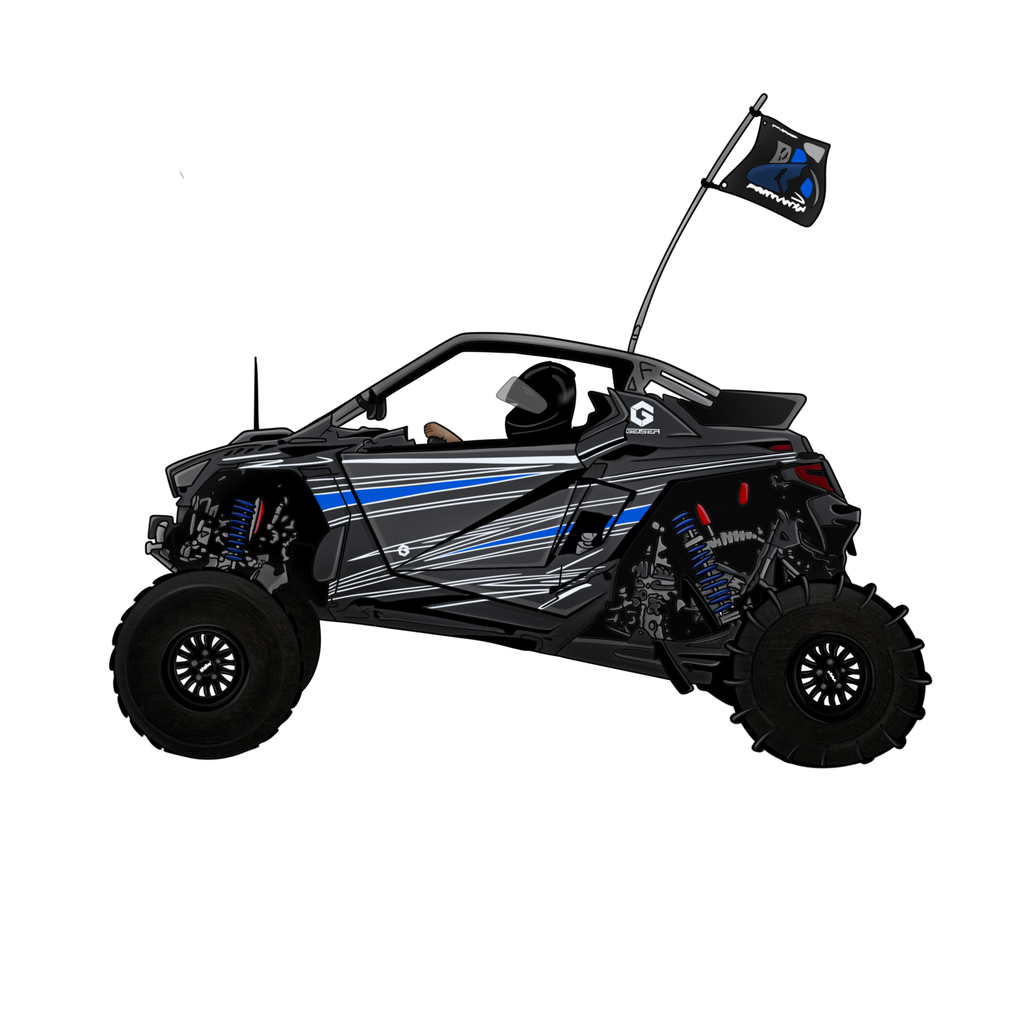 Digital Motorsport Illustration