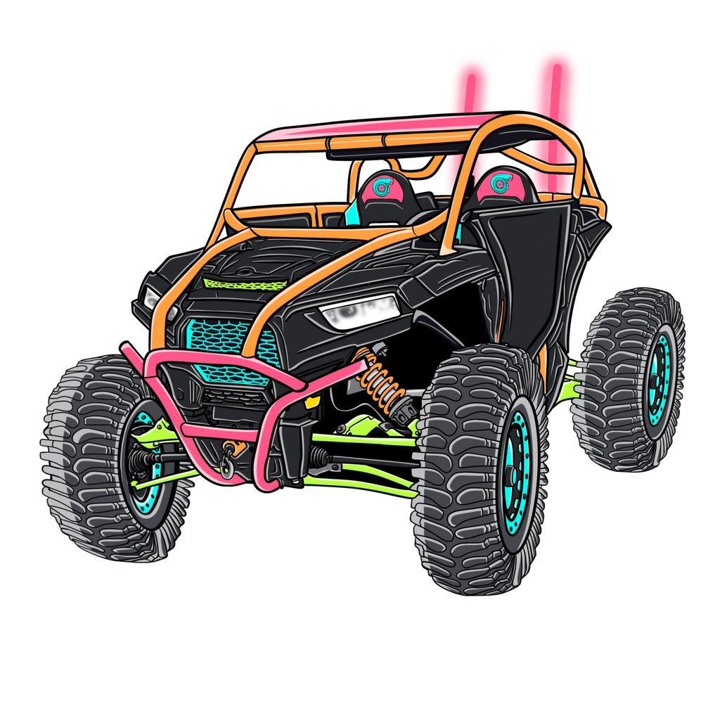 Digital Motorsport Illustration