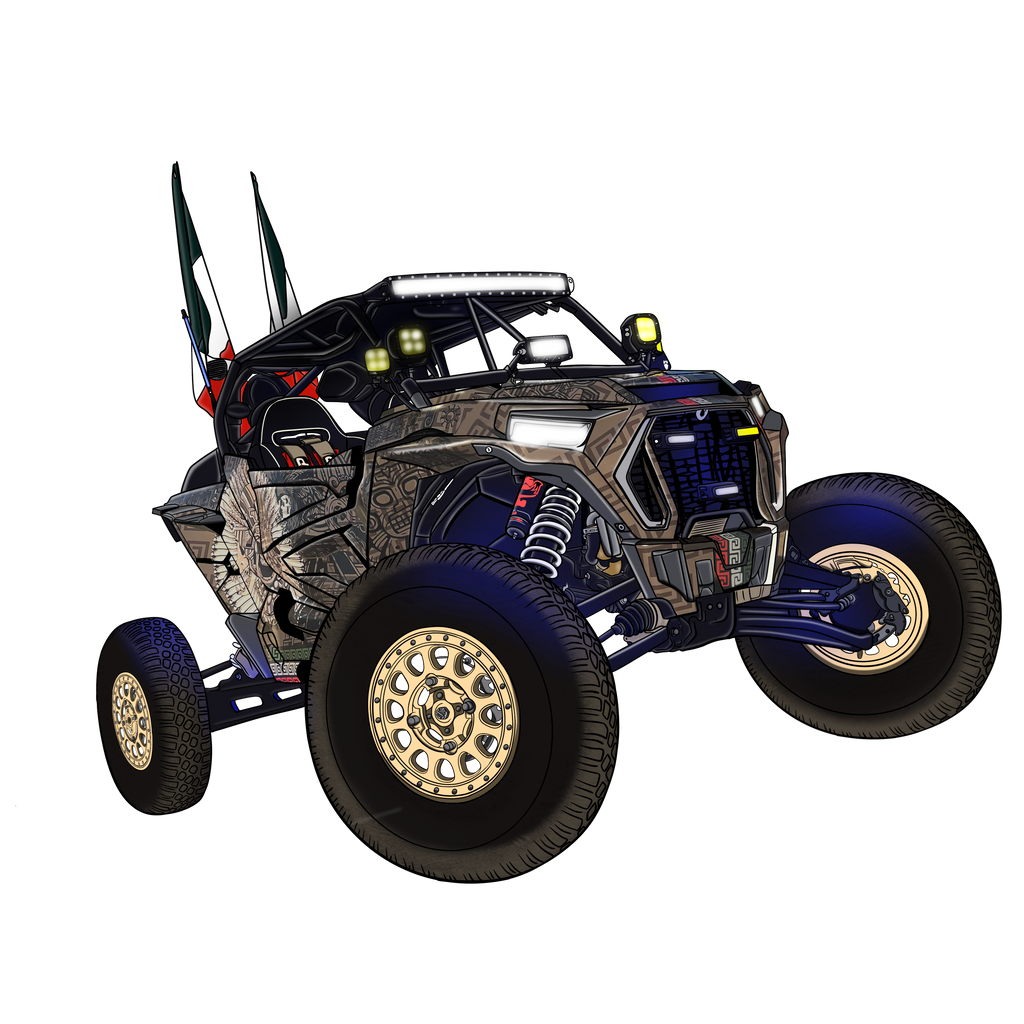 Digital Motorsport Illustration