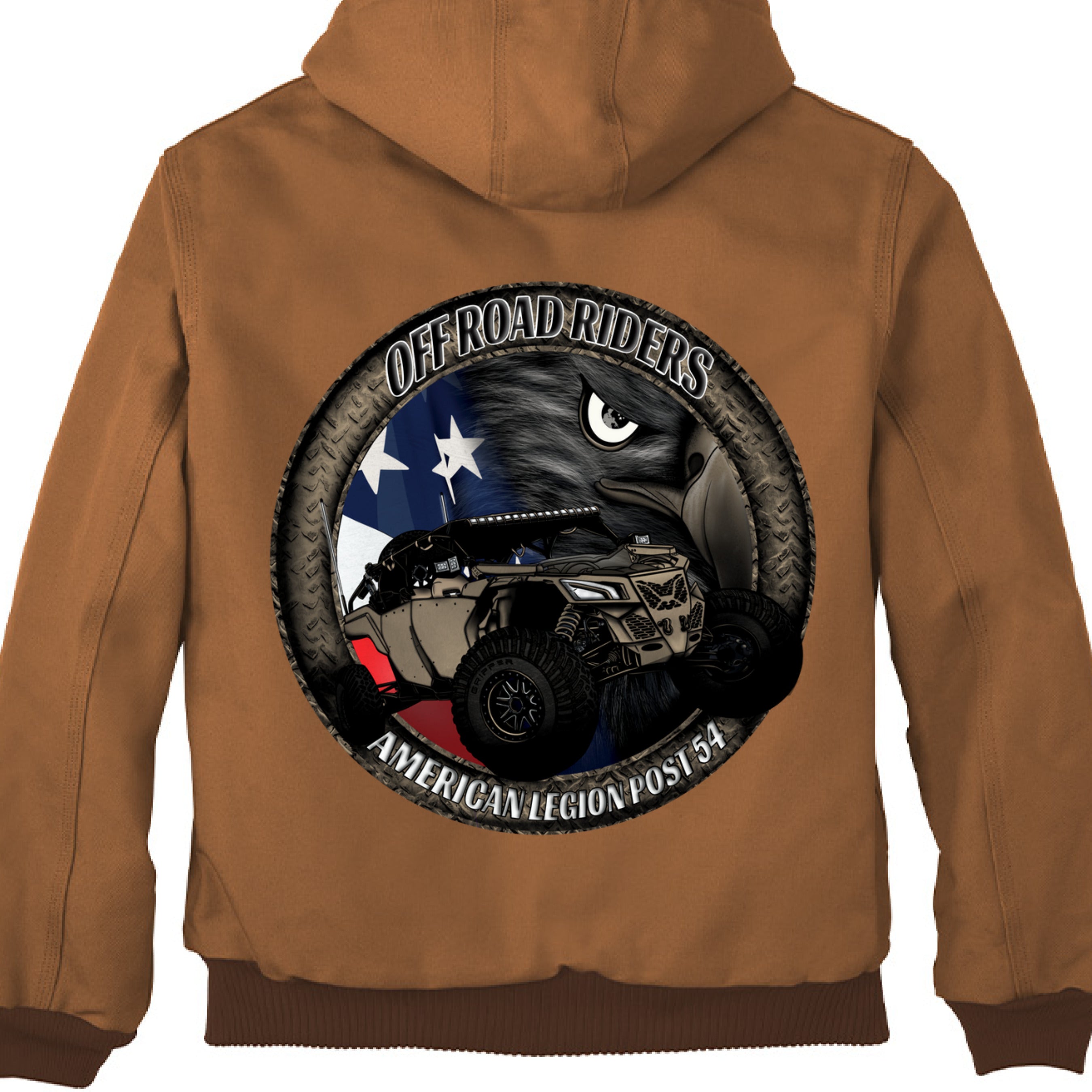 Carhartt Brown - BACK