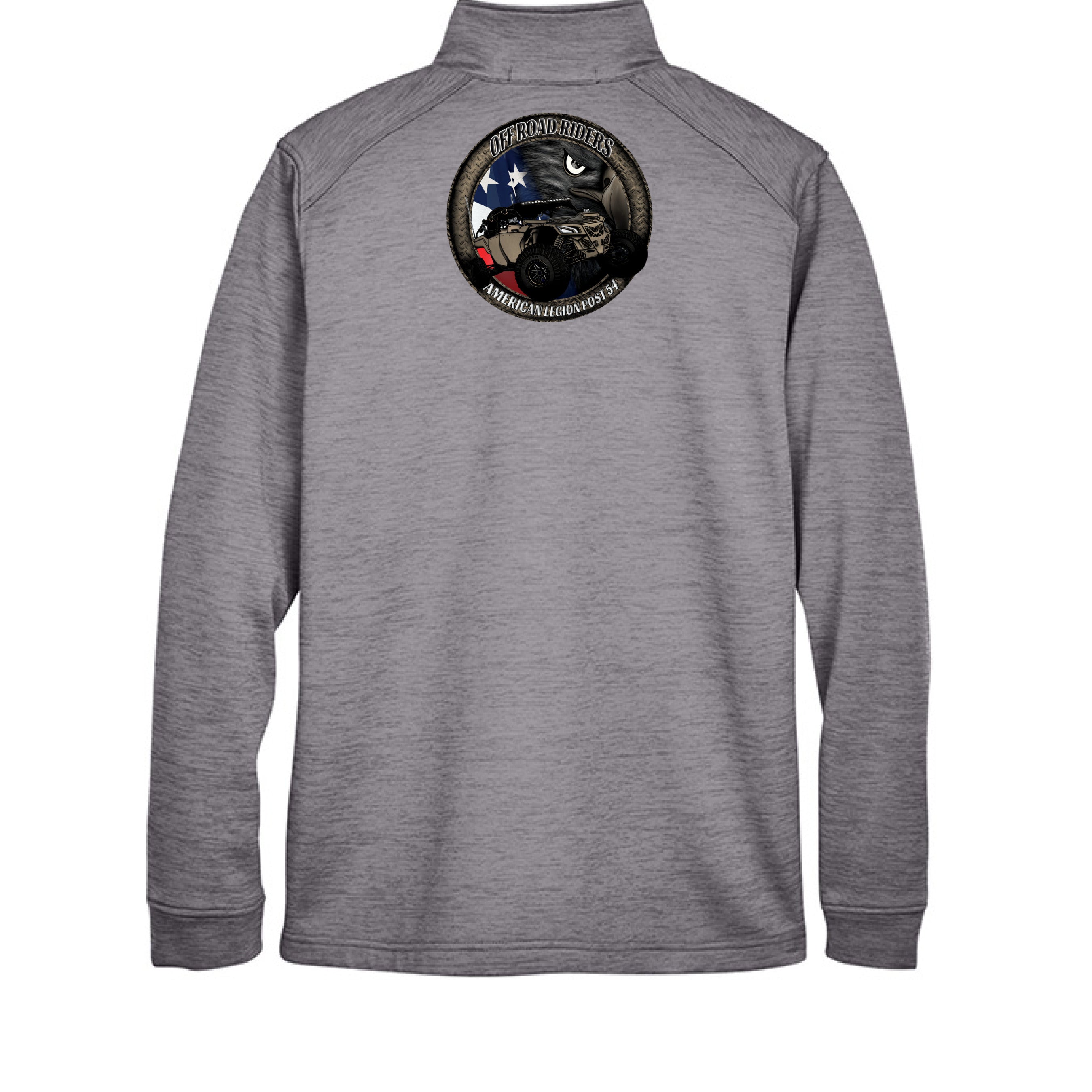 DARK GREY HEATHR - BACK