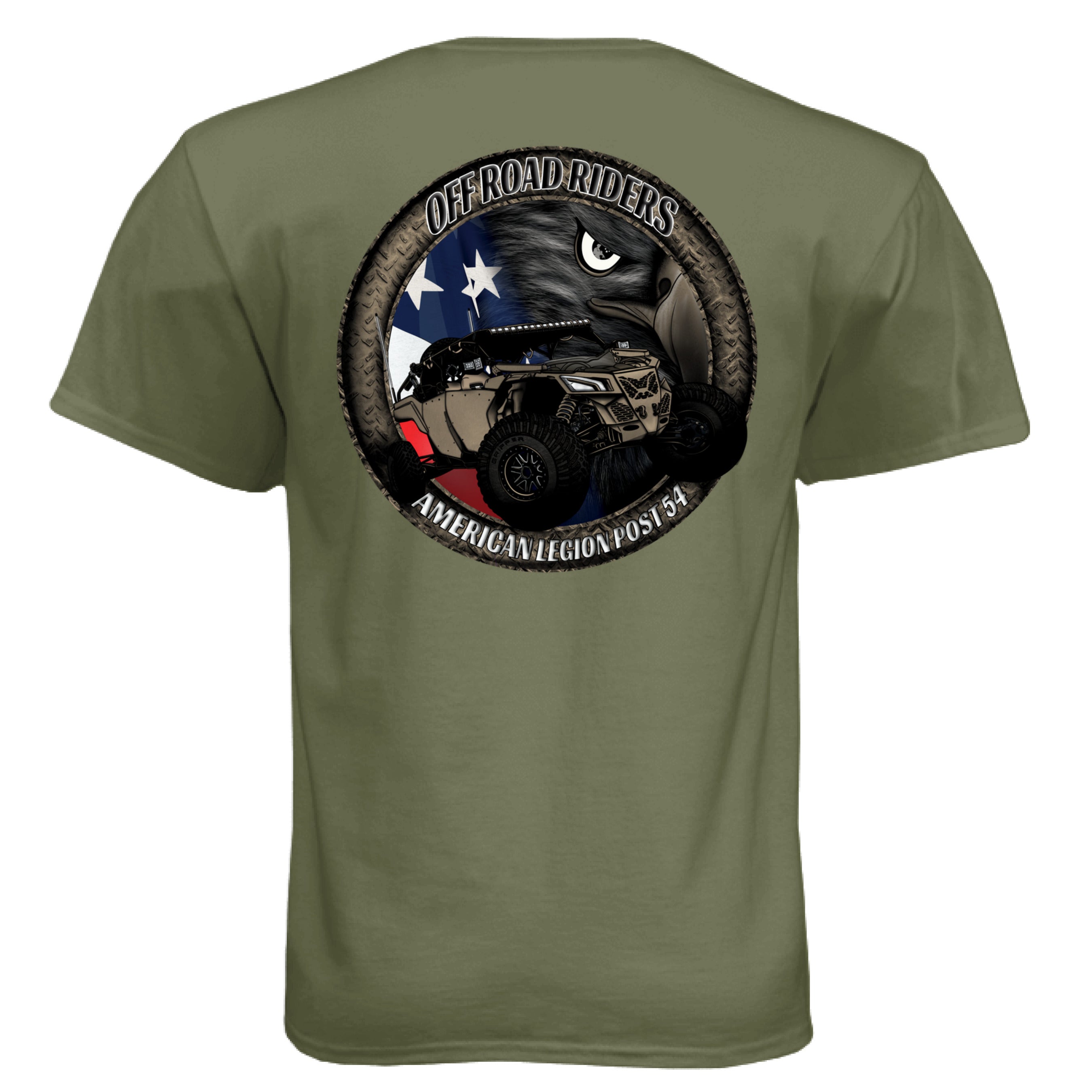 Military Green - BACK