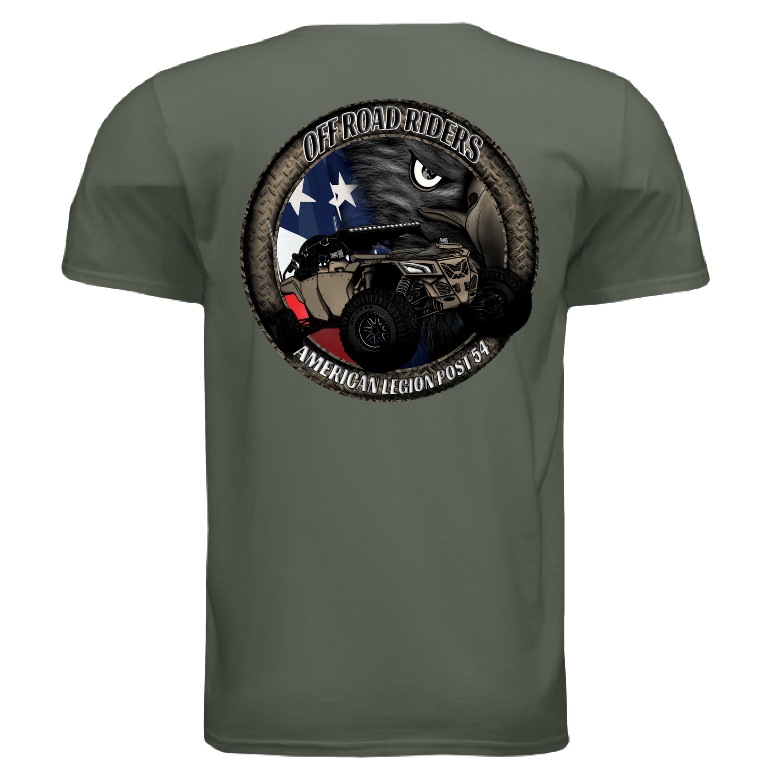 MILITARY GREEN - BACK