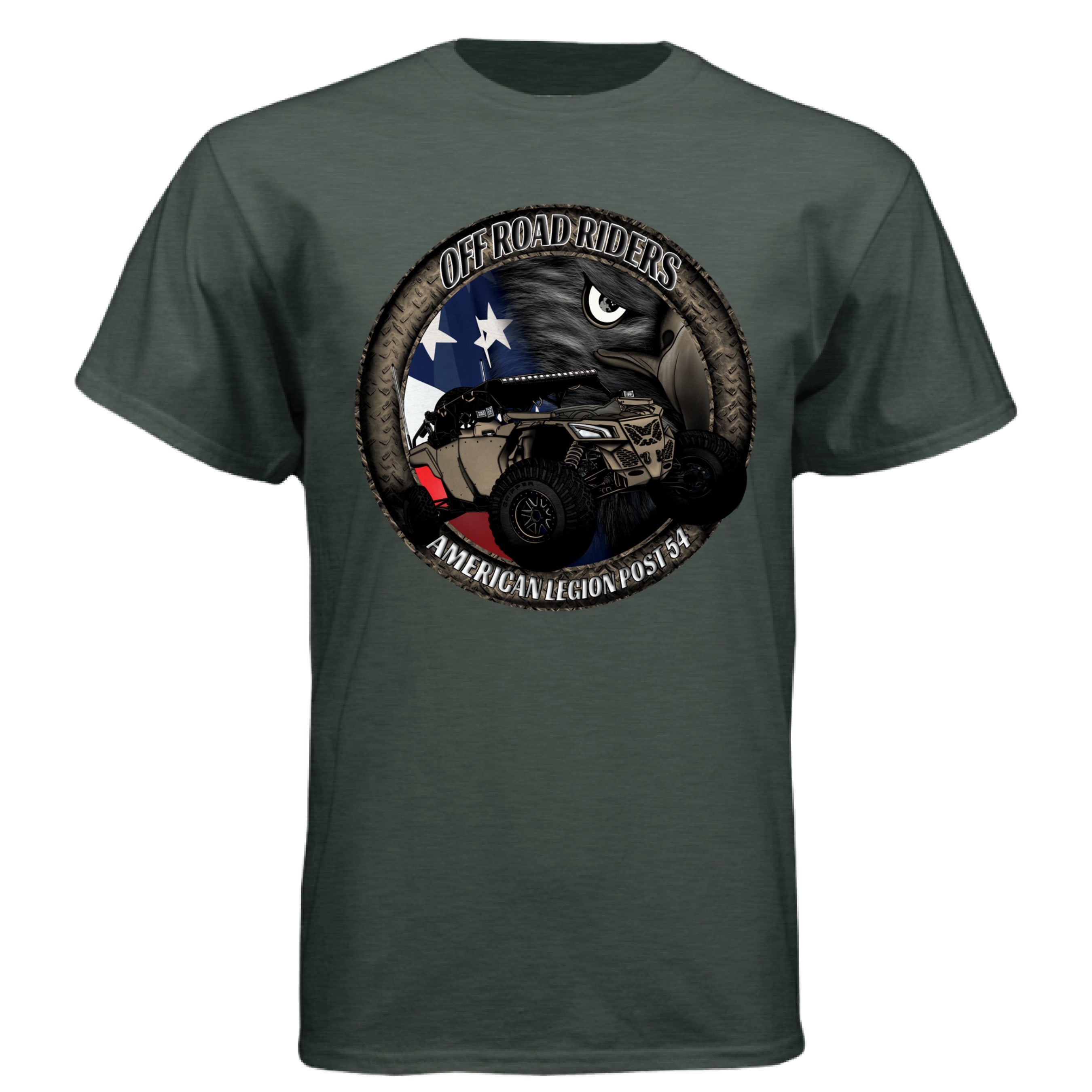 Heather Forest Green - FRONT