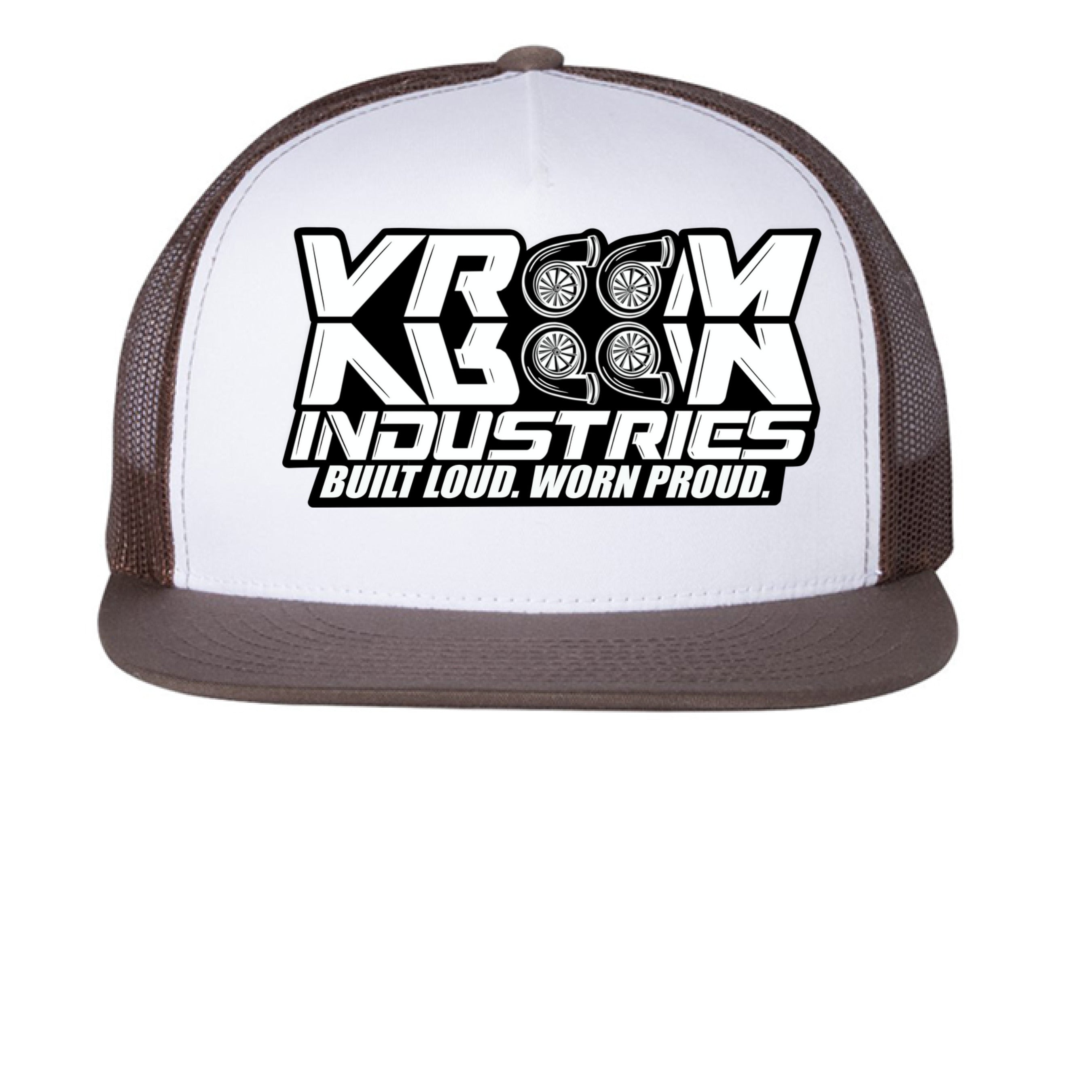 Brown/ White/ Brown - FRONT