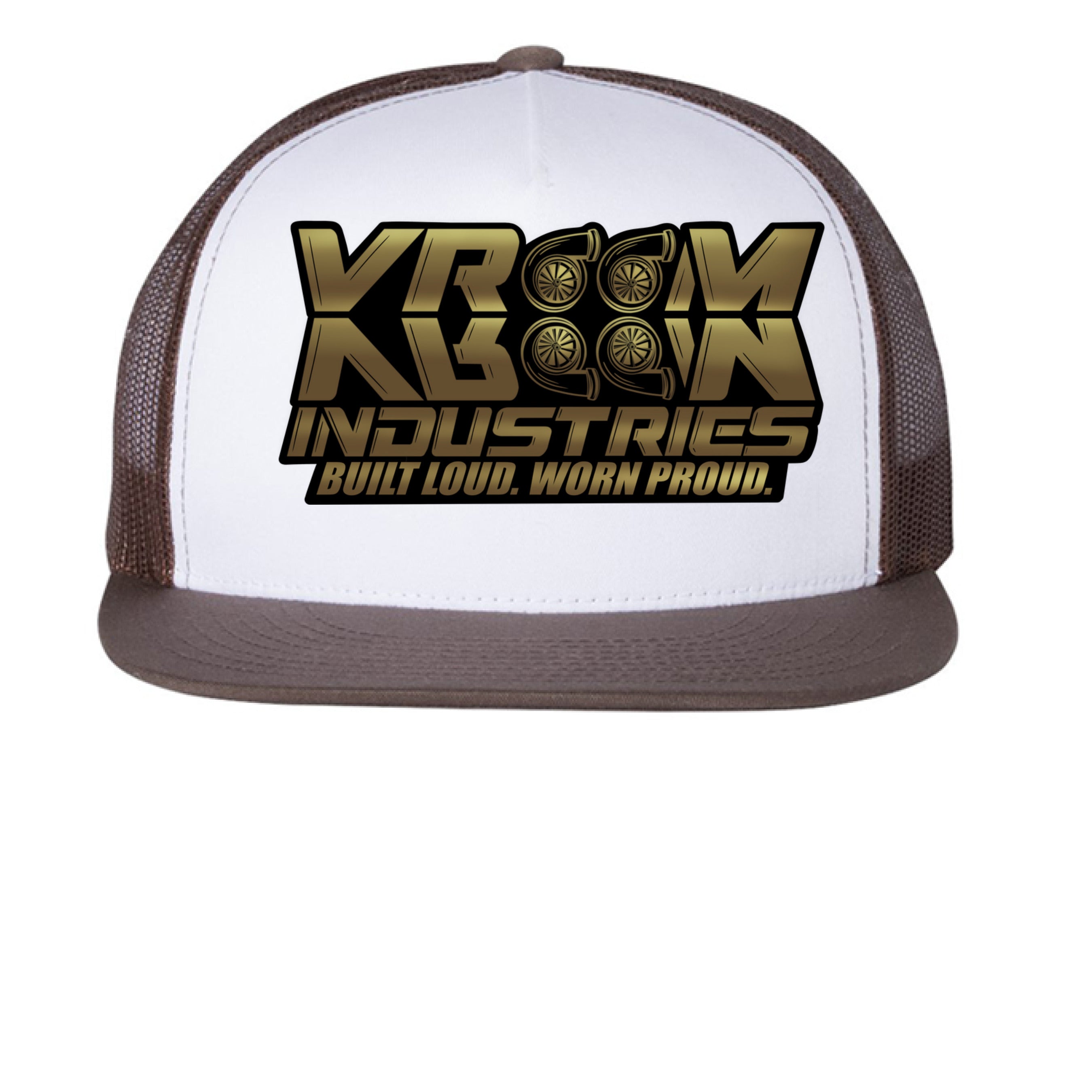 Brown/ White/ Brown - FRONT