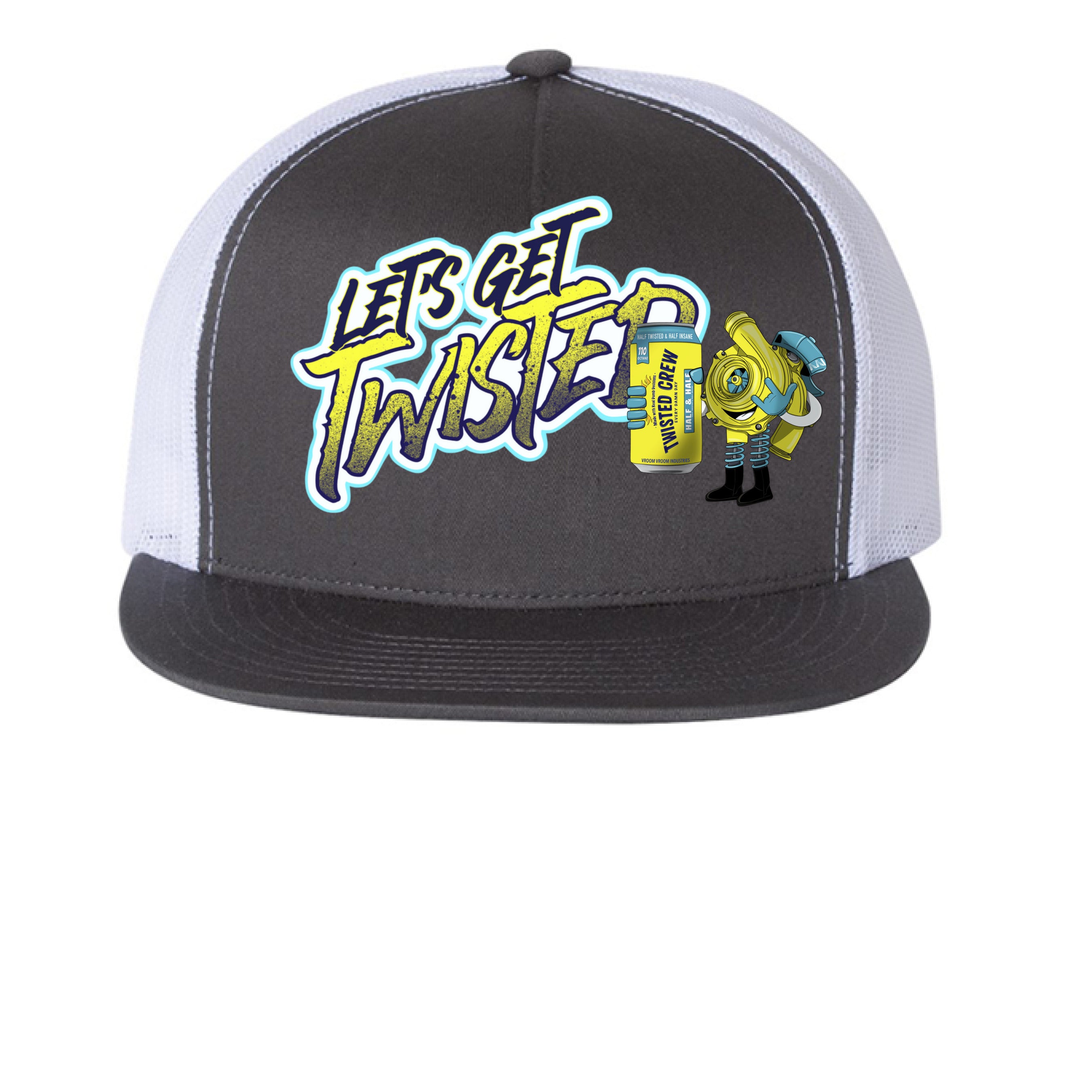 Charcoal/ White - FRONT