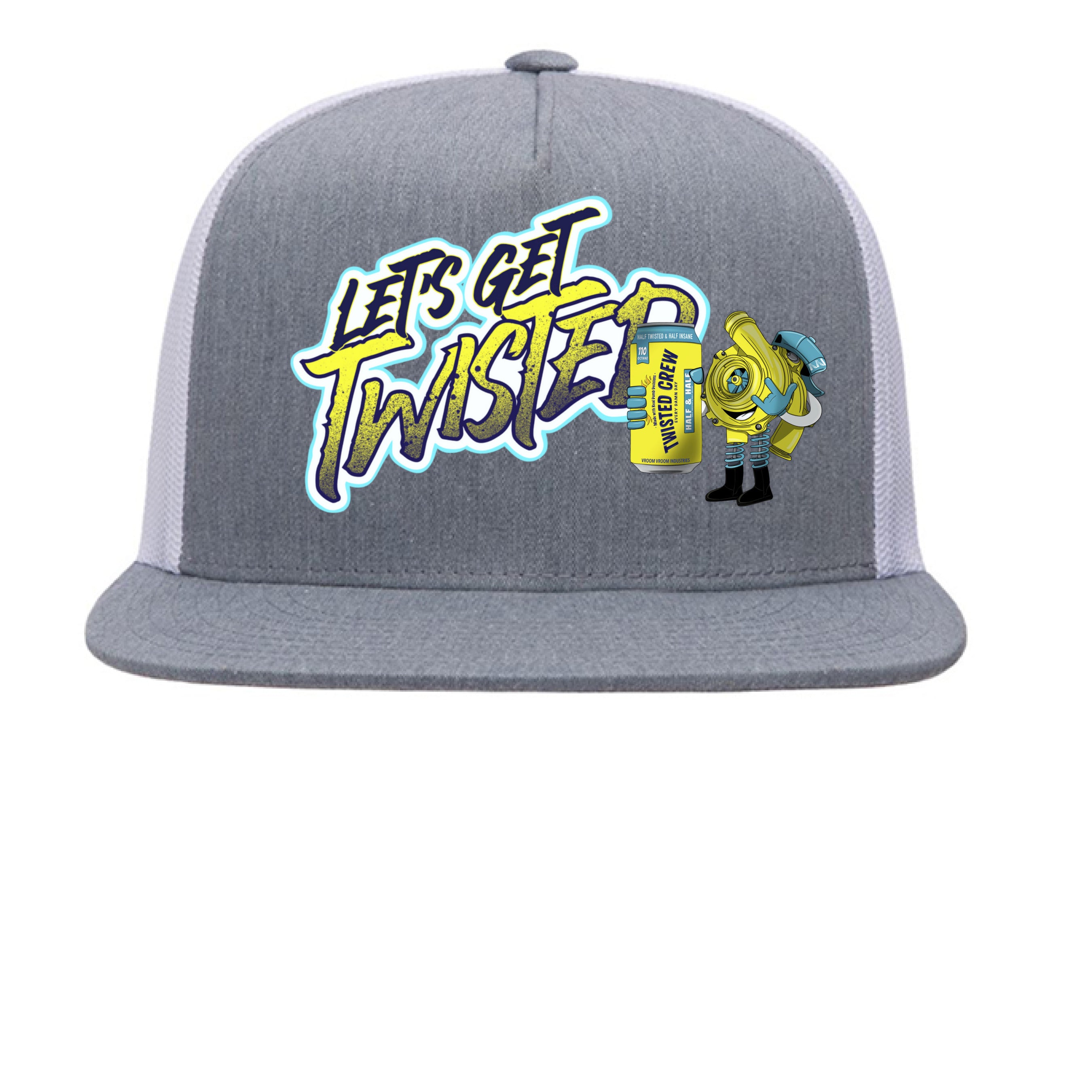 Heather/ White - FRONT