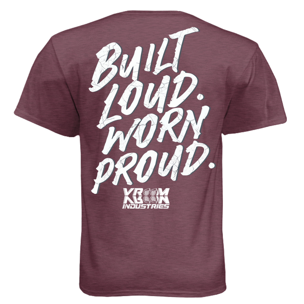 Heather Maroon - N6210 - BACK