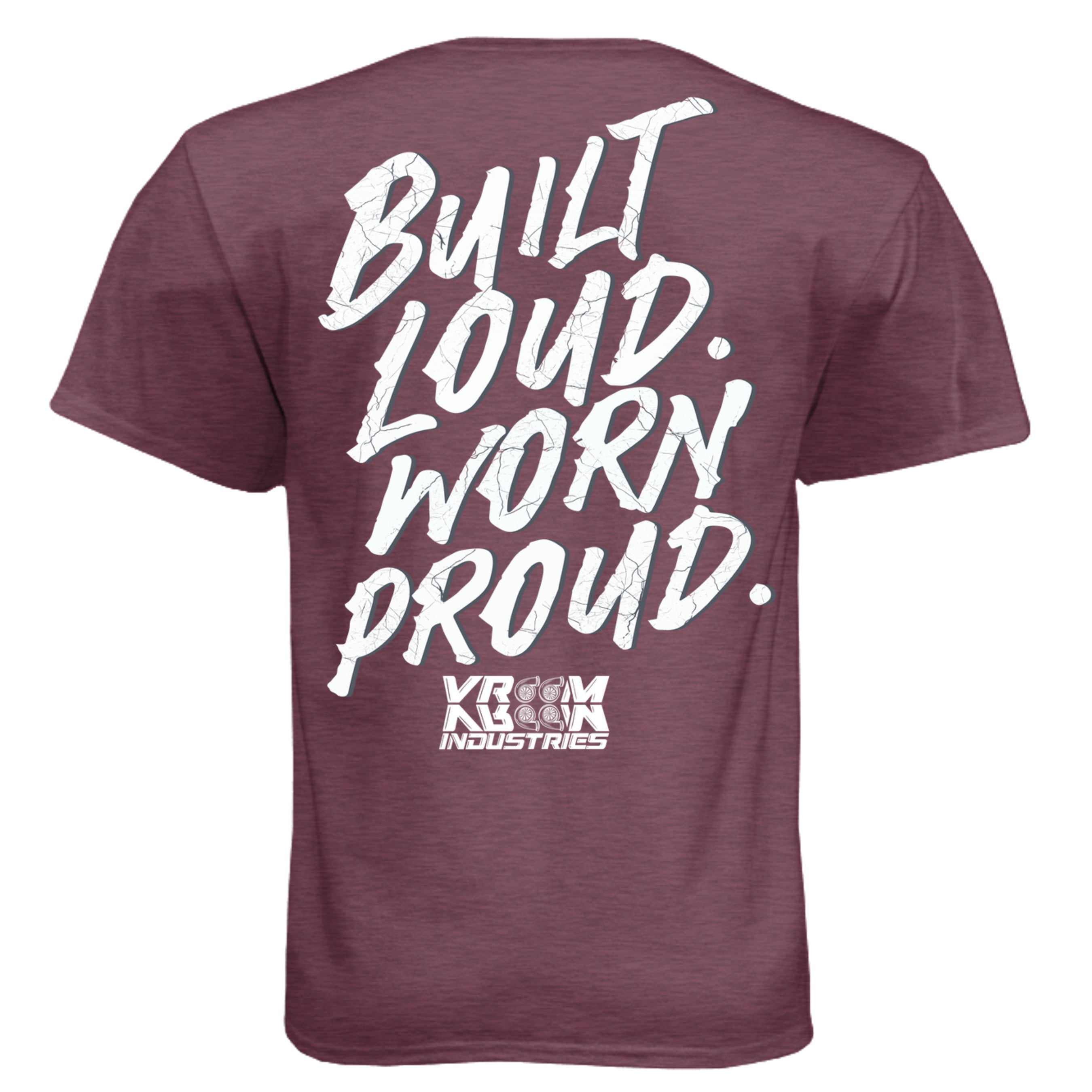 Heather Maroon - N6210 - BACK