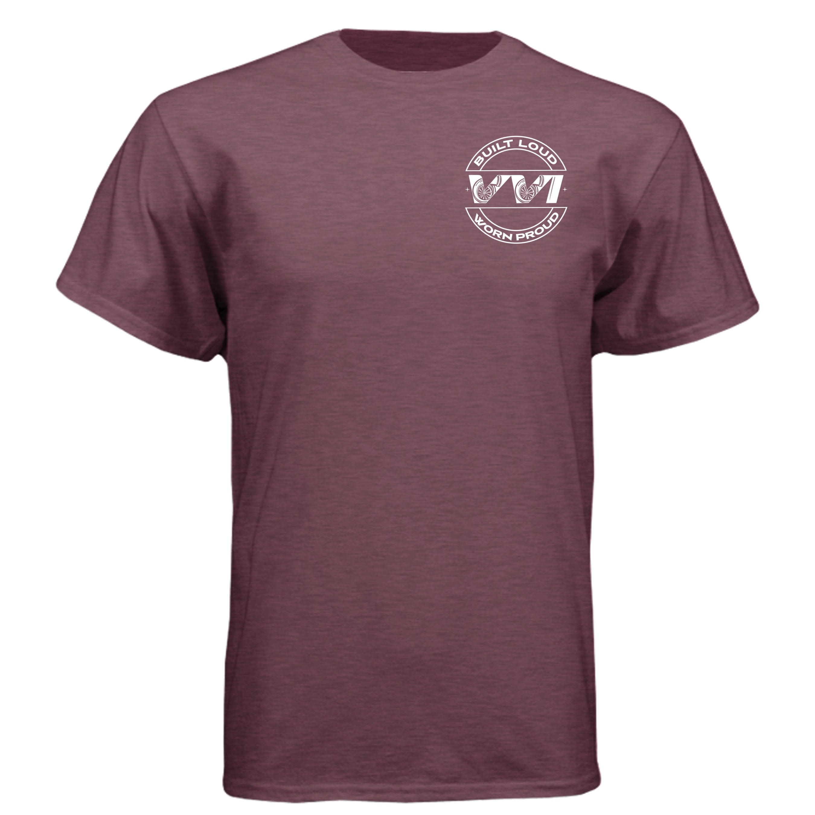 Heather Maroon - N6210 - FRONT