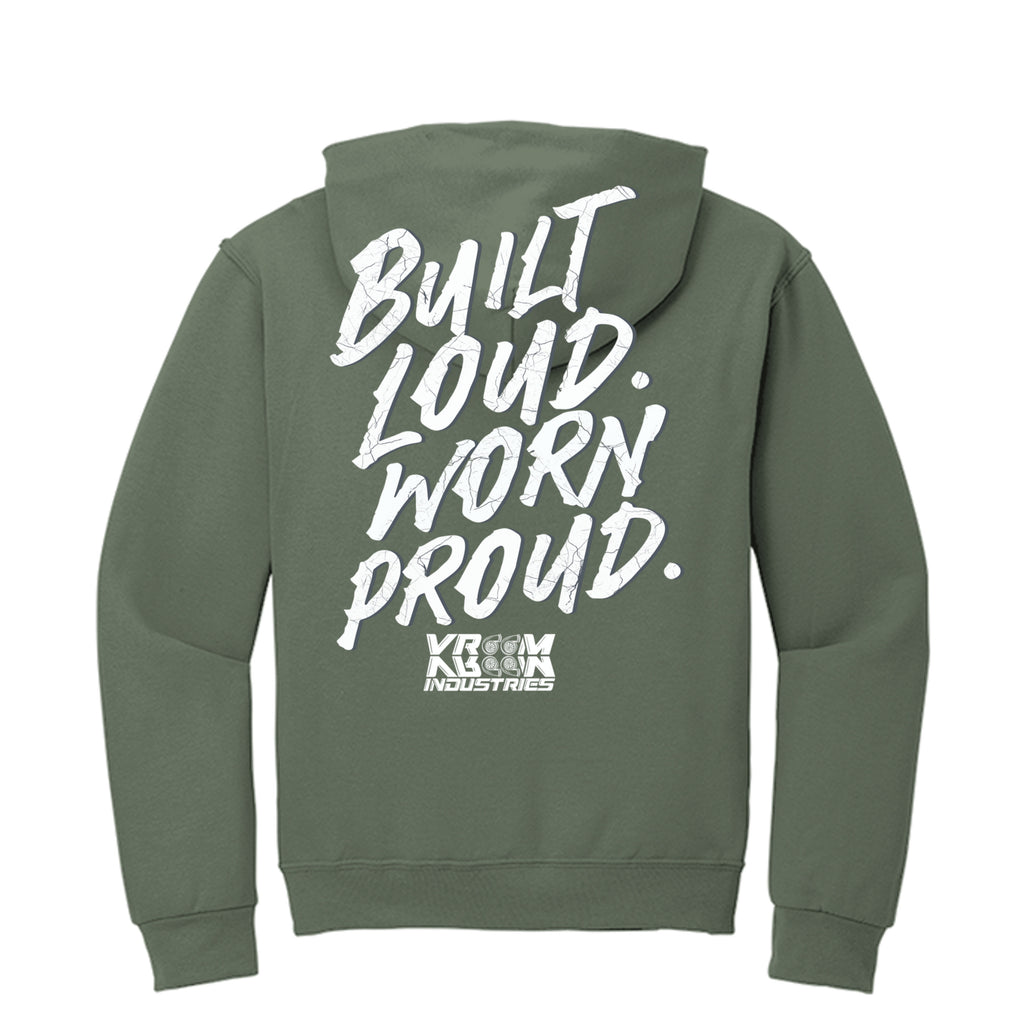 Military Green Heather - 996 - BACK