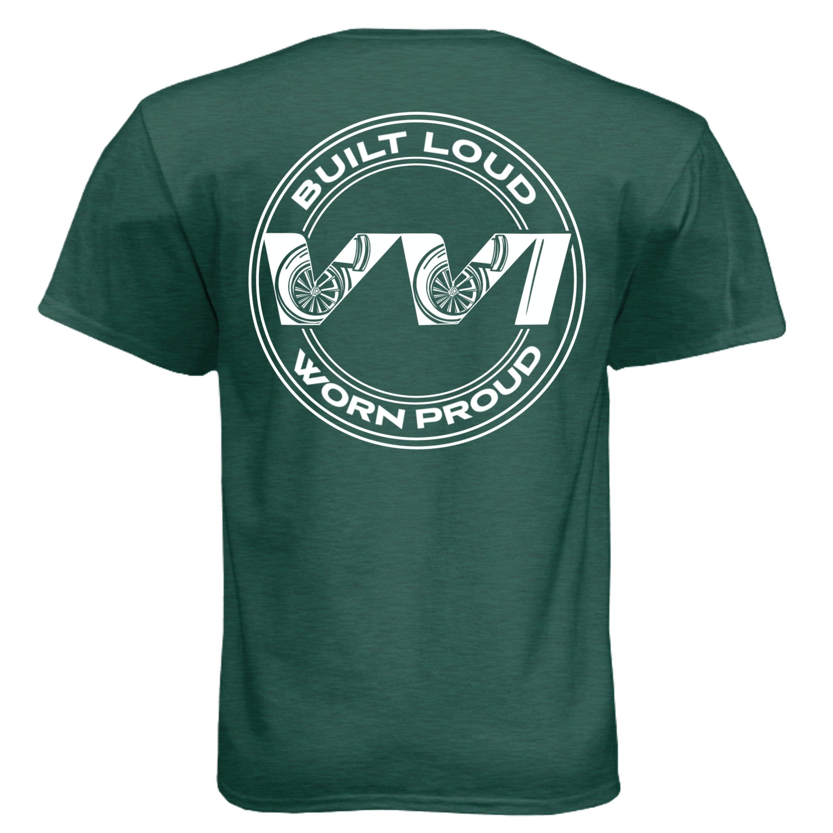 Heather Forest Green - N6210 - BACK