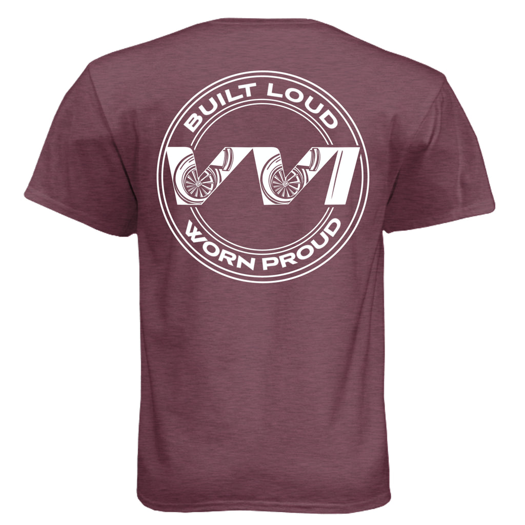 Heather Maroon - N6210 - BACK
