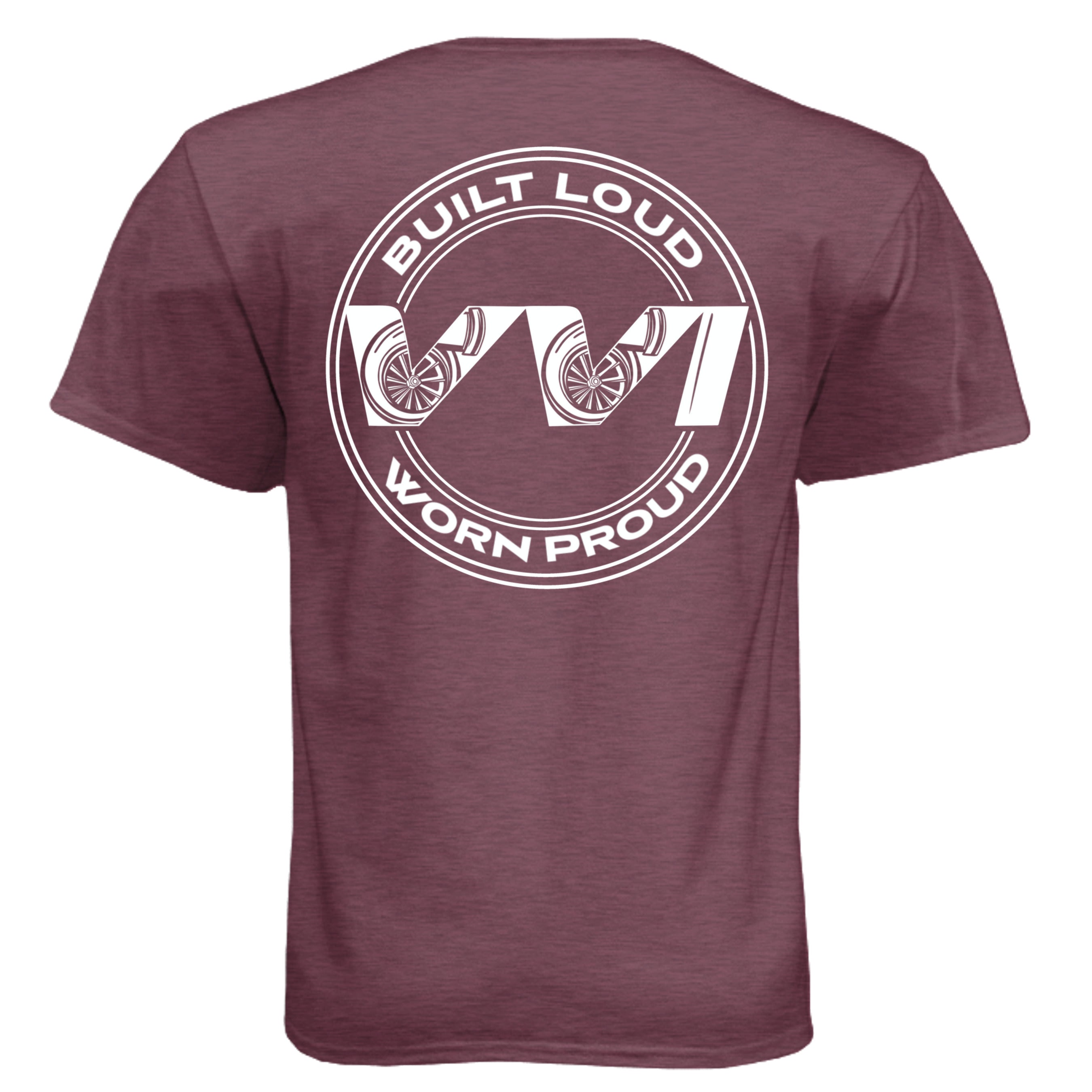 Heather Maroon - N6210 - BACK