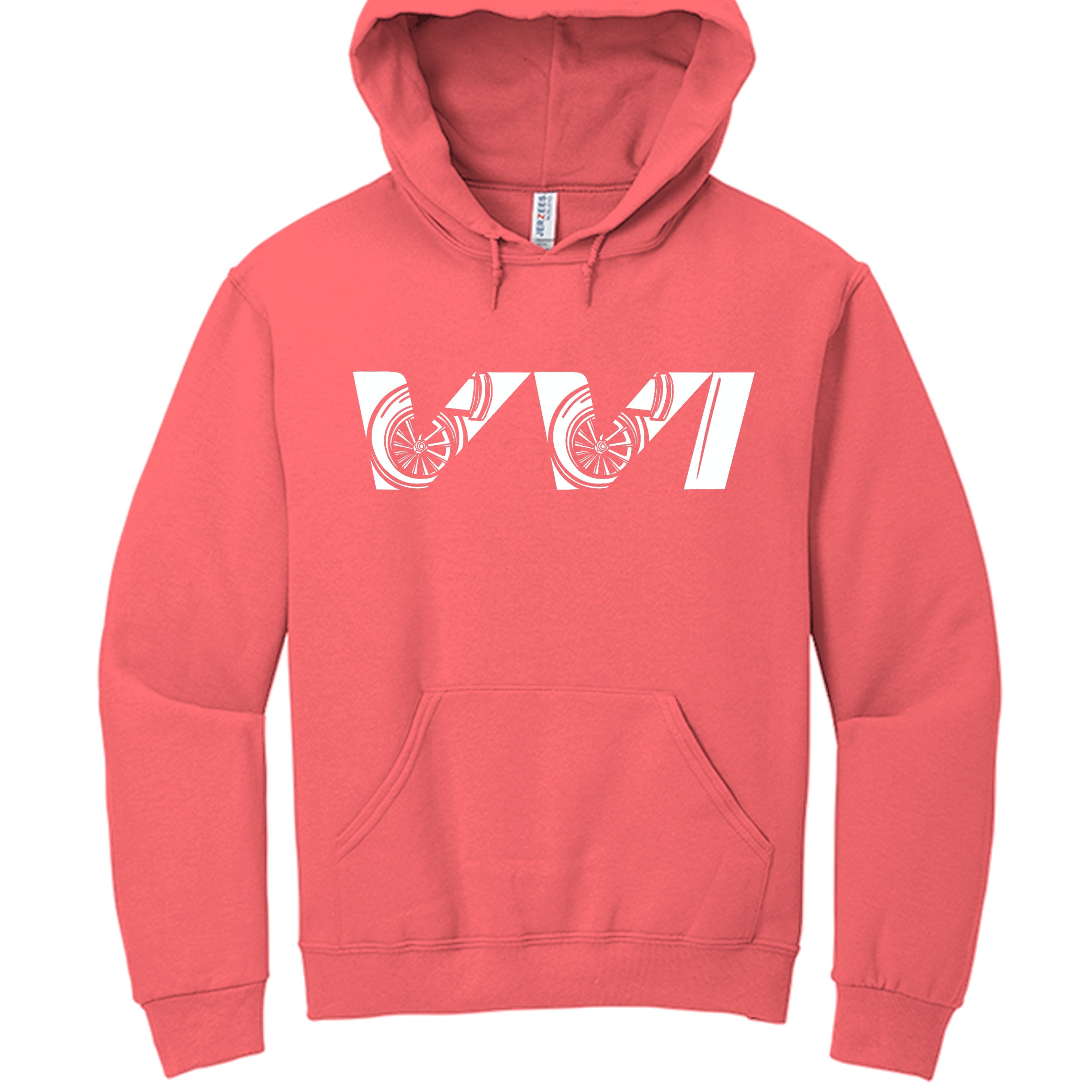 Retro Heather Coral - 996 - FRONT