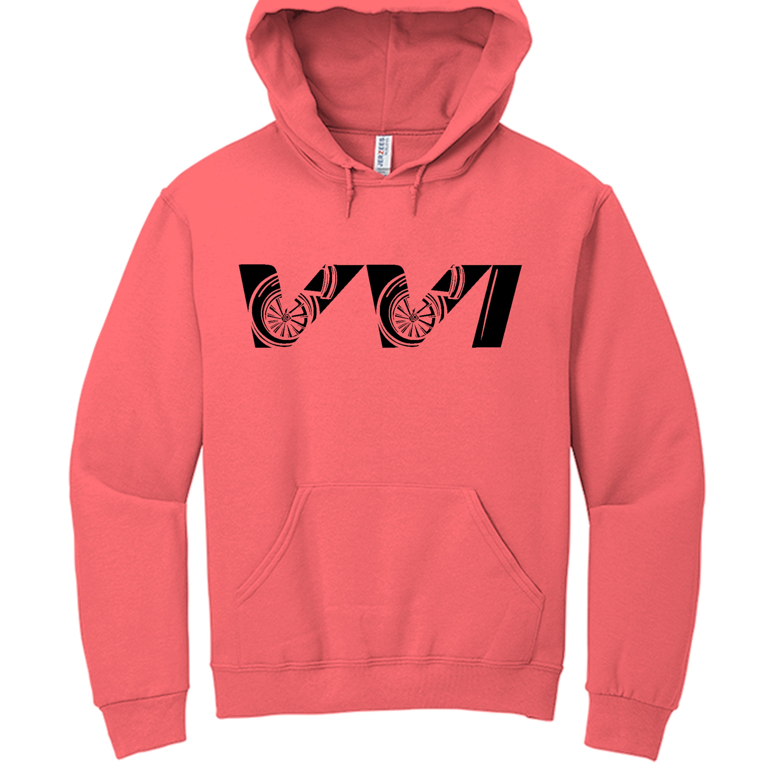 Retro Heather Coral - 996 - FRONT